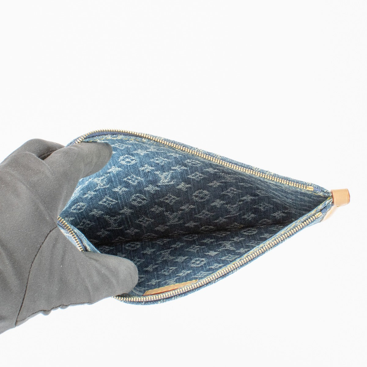 Louis Vuitton Monogram Denim Carryall Pouch