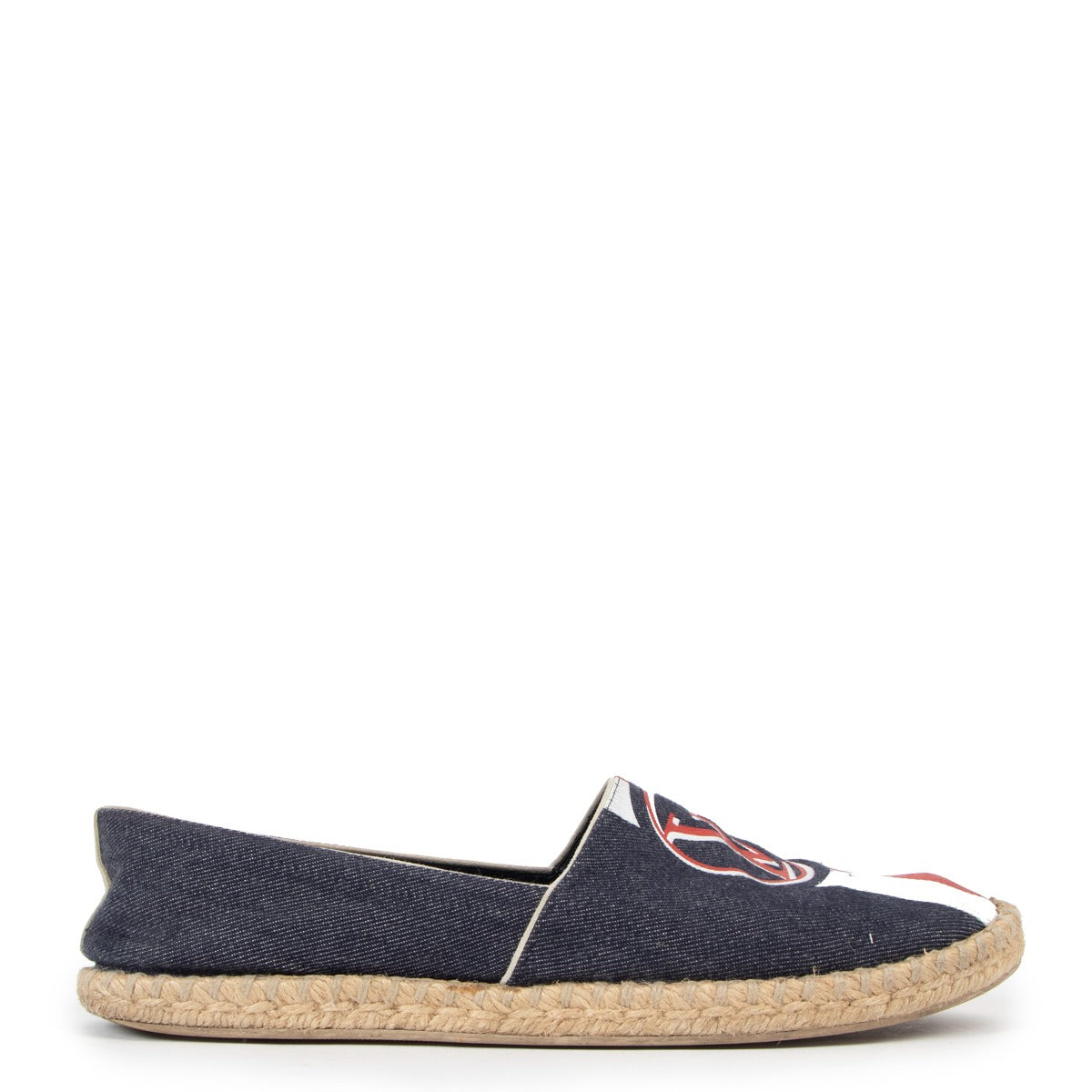 Louis Vuitton Postcard Denim Espadrilles