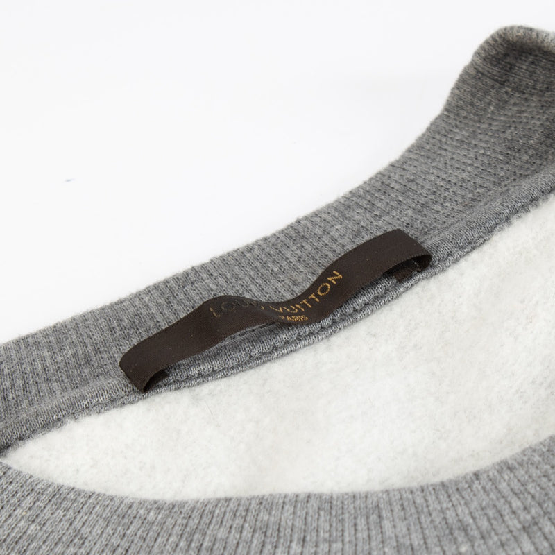 authentic preloved Louis Vuitton 2017 Grey Zebra Sweatshirt on Labellov.com
