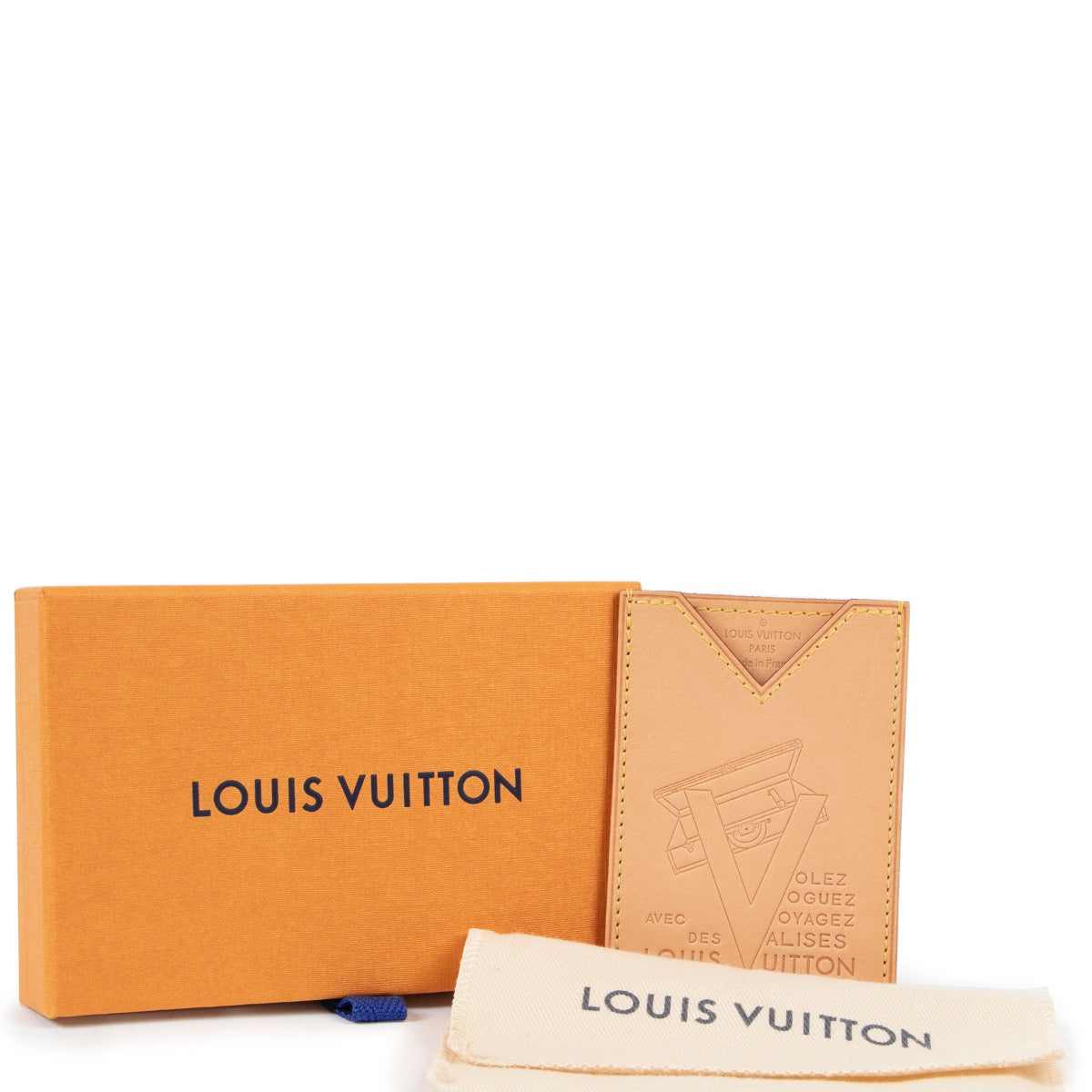 Shop safe online at Labellov in Antwerp this 100% authentic second hand Louis Vuitton Brown Limited Edition Card Holder