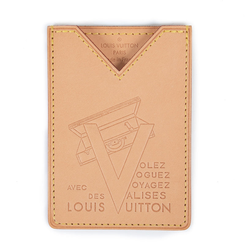 Shop safe online at Labellov in Antwerp this 100% authentic second hand Louis Vuitton Brown Limited Edition Card Holder