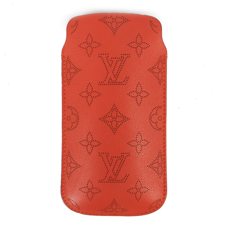 Louis Vuitton Red Monogram Empreinte Smartphone Holder