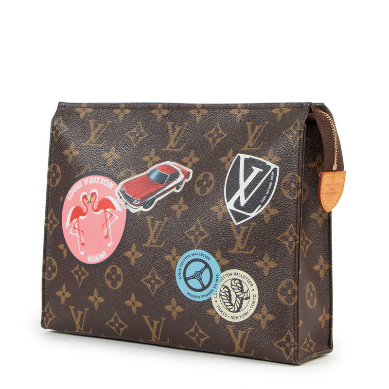 Louis Vuitton World Tour Toiletry Pouch 26 Monogram Canvas