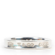 Tiffany & Co 1837™ Ring in Silver, Narrow - Size 55