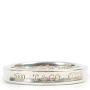 Tiffany & Co 1837™ Ring in Silver, Narrow - Size 58