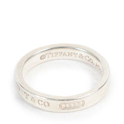 Tiffany & Co 1837™ Ring in Silver, Narrow - Size 58 at Labellov