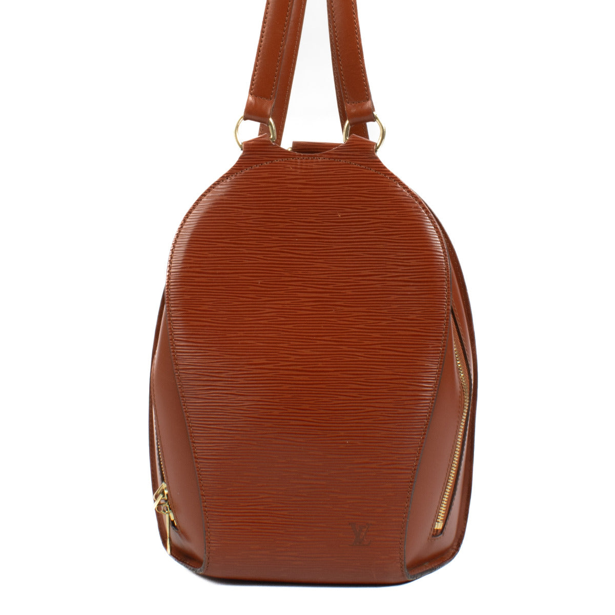 Louis Vuitton Cognac Mabillon Epi Leather Backpack