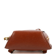Louis Vuitton Cognac Mabillon Epi Leather Backpack