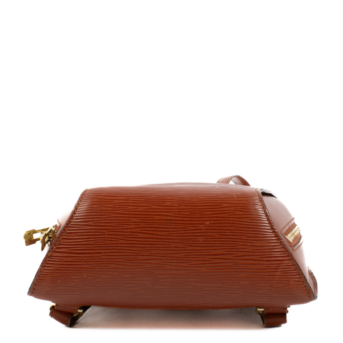 Louis Vuitton Cognac Mabillon Epi Leather Backpack