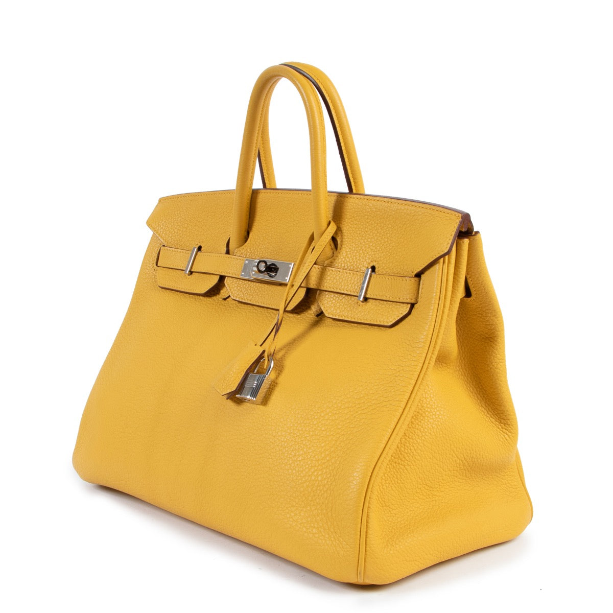 Hermès Birkin 35 Soleil Clemence Taurillon PHW