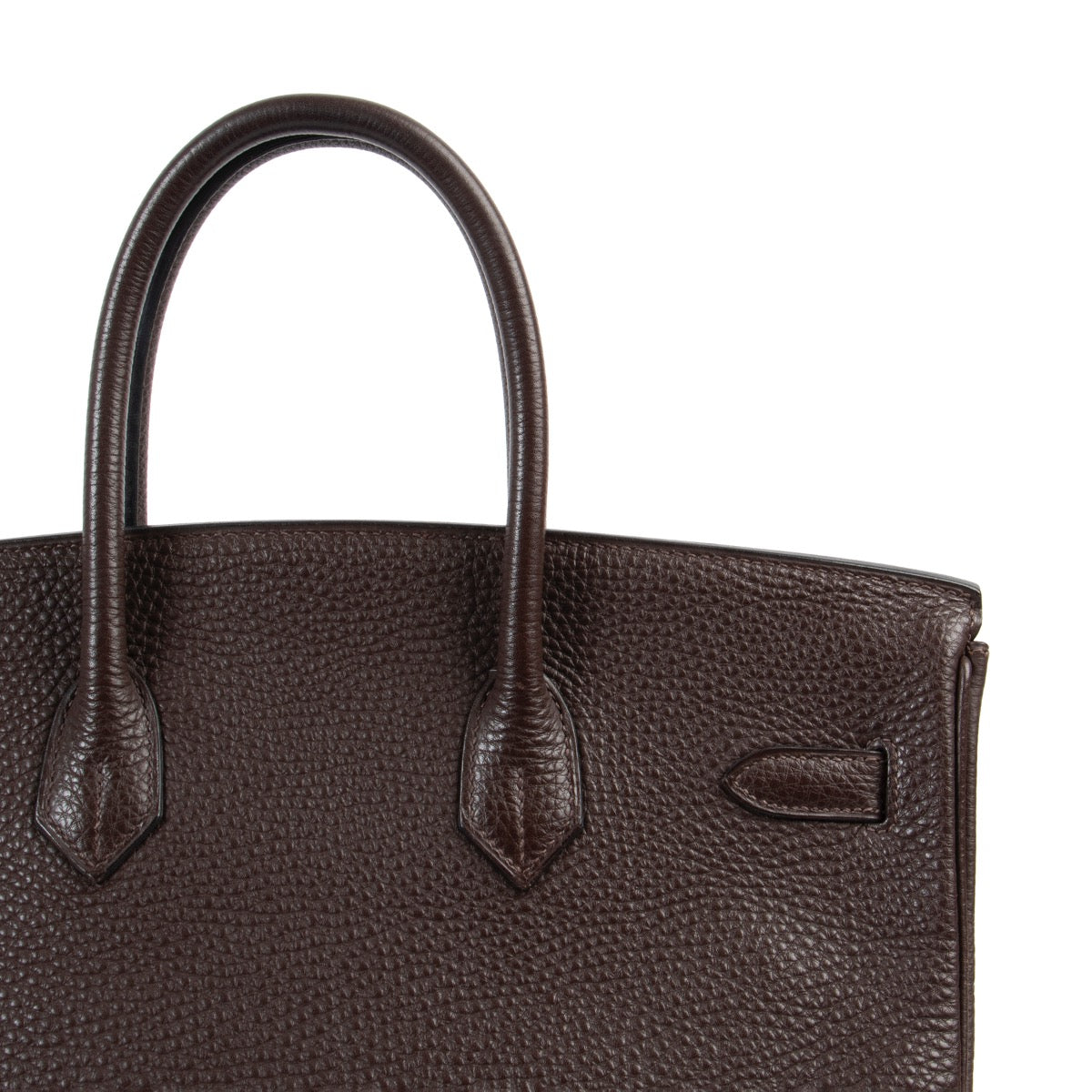 no waitinglist Hermès Ebene Clemence Taurillon Birkin 35cm PHW
