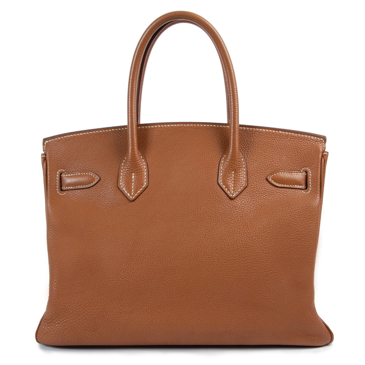 Buy an 100% authentic second hand Hermès Birkin 30 Gold Togo Palladium Hardware at Labellov