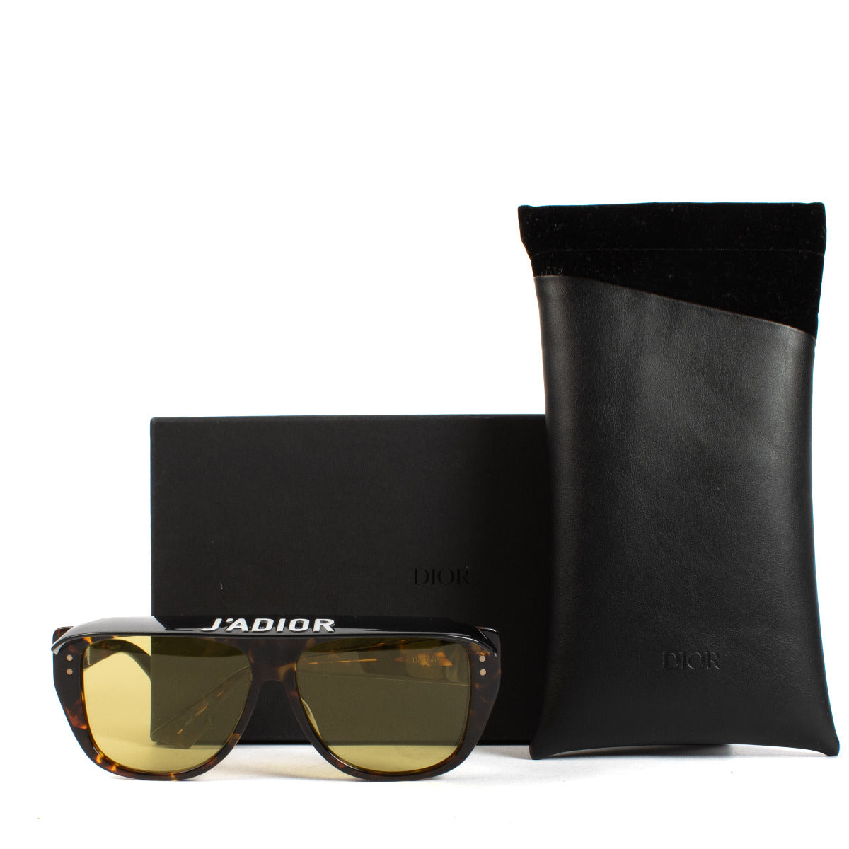 Christian Dior Club 2 Tortoiseshell Visor Sunglasses