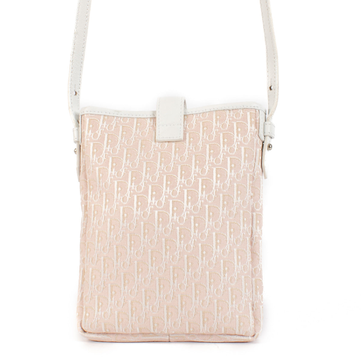 Christian Dior Pink Oblique Mini Crossbody Bag