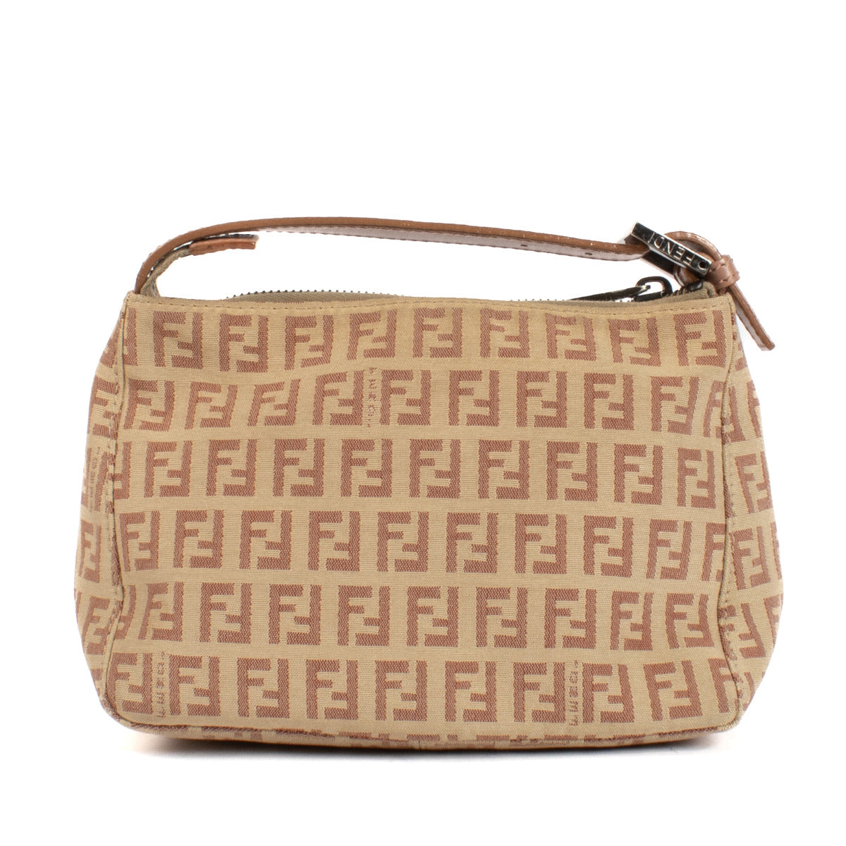 Fendi Pink Mini Zucca Top Handle Bag