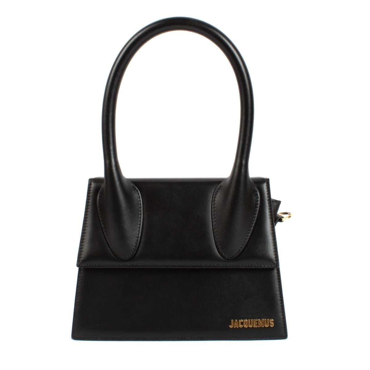 shop 100% authentic second hand Jacquemus Black Leather Le Grand Chiquito Bag on Labellov.com