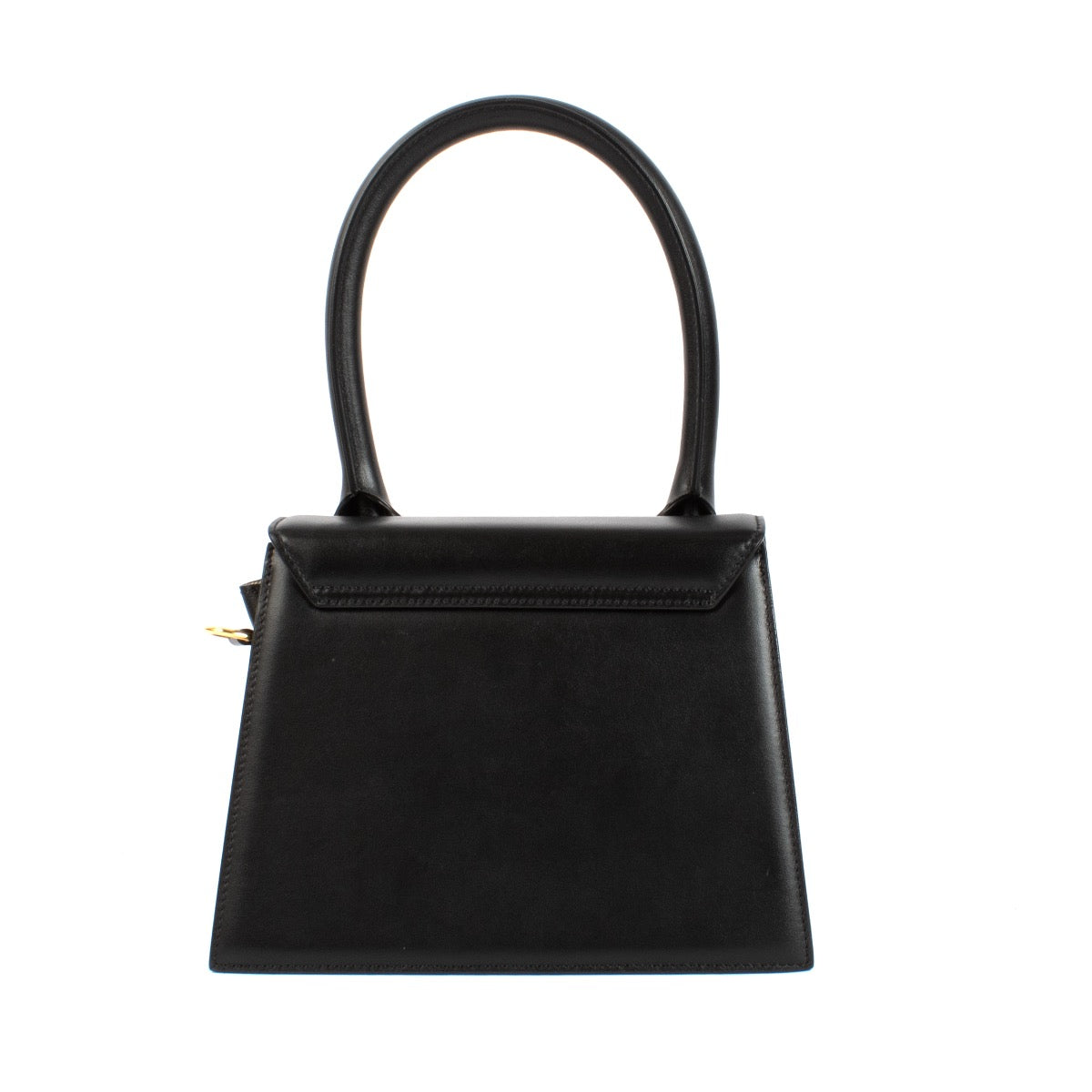 shop 100% authentic second hand Jacquemus Black Leather Le Grand Chiquito Bag on Labellov.com