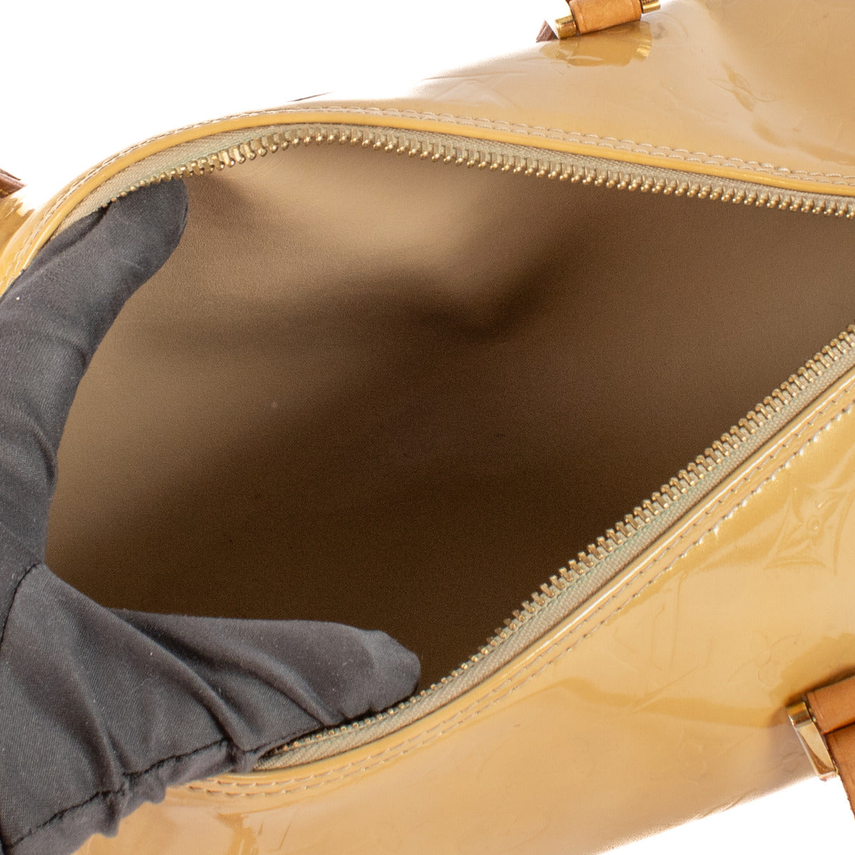 Sac Louis Vuitton Bedford Monogram Vernis doré