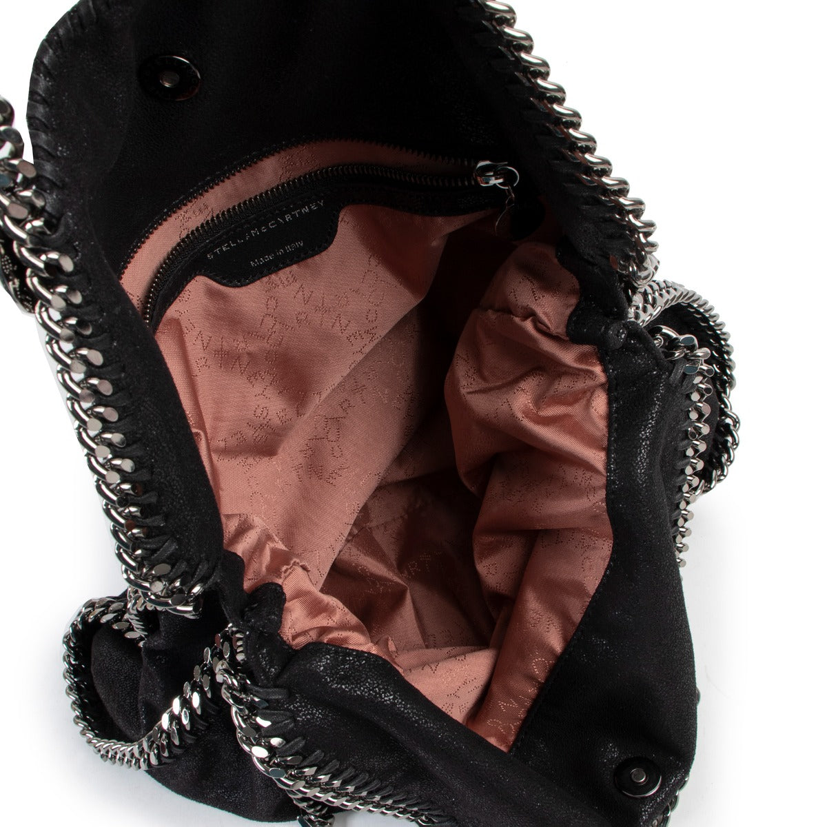 available now Stella McCartney Black Falabella Tote Bag