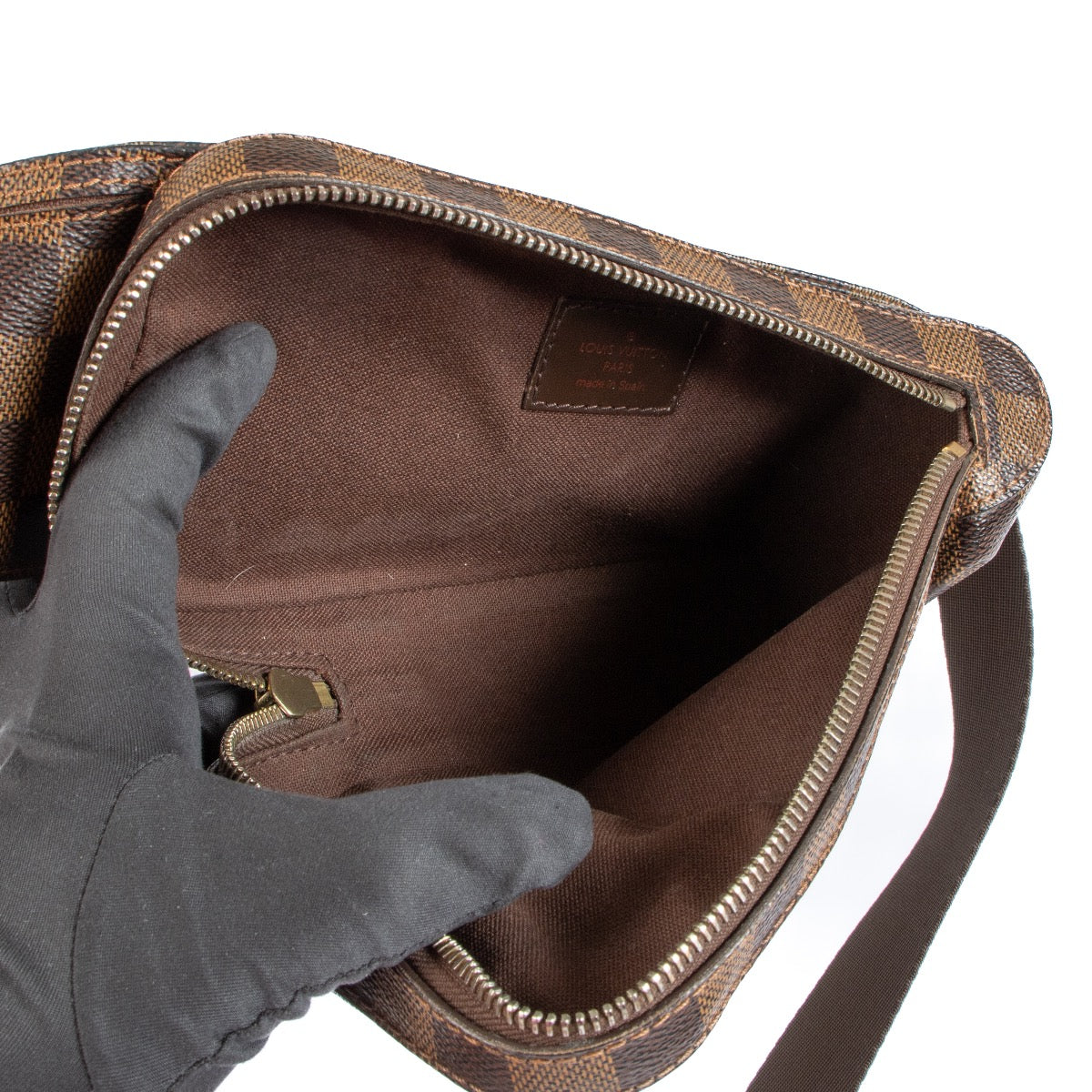 Louis Vuitton Damier Ebene Canvas Geronimos Crossbody Bag