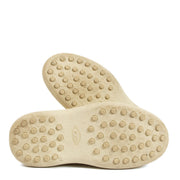 Shop safe online at Labellov in Antwerp, Brusselse and Knokke these 100% authentic second hand Moncler Genius x Tods x Palm Angels Cream Leather Boots - size 38