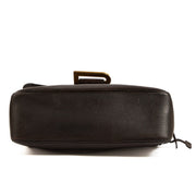 Shop safe online at Labellov in Antwerp, Brussels and Knokke this 100% authentic second hand Delvaux Brown Leather Poirier Crossbody