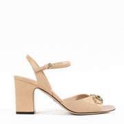 Shop safe online at Labellov in Antwerp, Brussels and Knokke this 100% authentic second hand Gucci Pink Horsebit Sandals - size 36,5