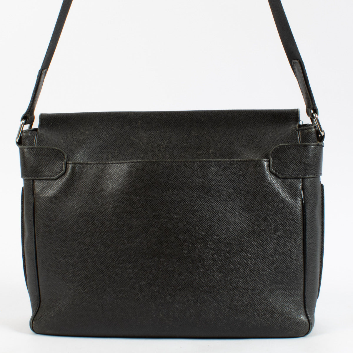 Louis Vuitton Grijze Taiga Messenger Tas