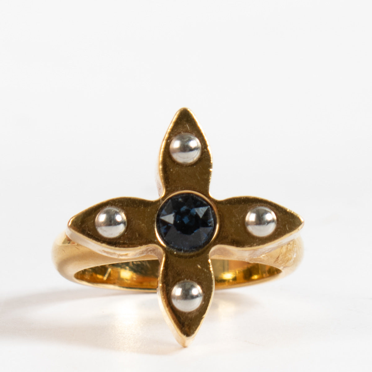 Bague Louis Vuitton "Love Letter" Dorée - taille M