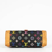 Authentic pre-loved Louis Vuitton Black Monogram Multicolor Eliza Bag on Labellov.com