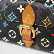Authentic pre-loved Louis Vuitton Black Monogram Multicolor Eliza Bag on Labellov.com