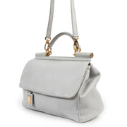 Shop safe online 100% authentic second hand Dolce & Gabbana Grey 'Miss Sicily' Shoulder Bag in very good condition at the right price at Labellov in Antwerp.