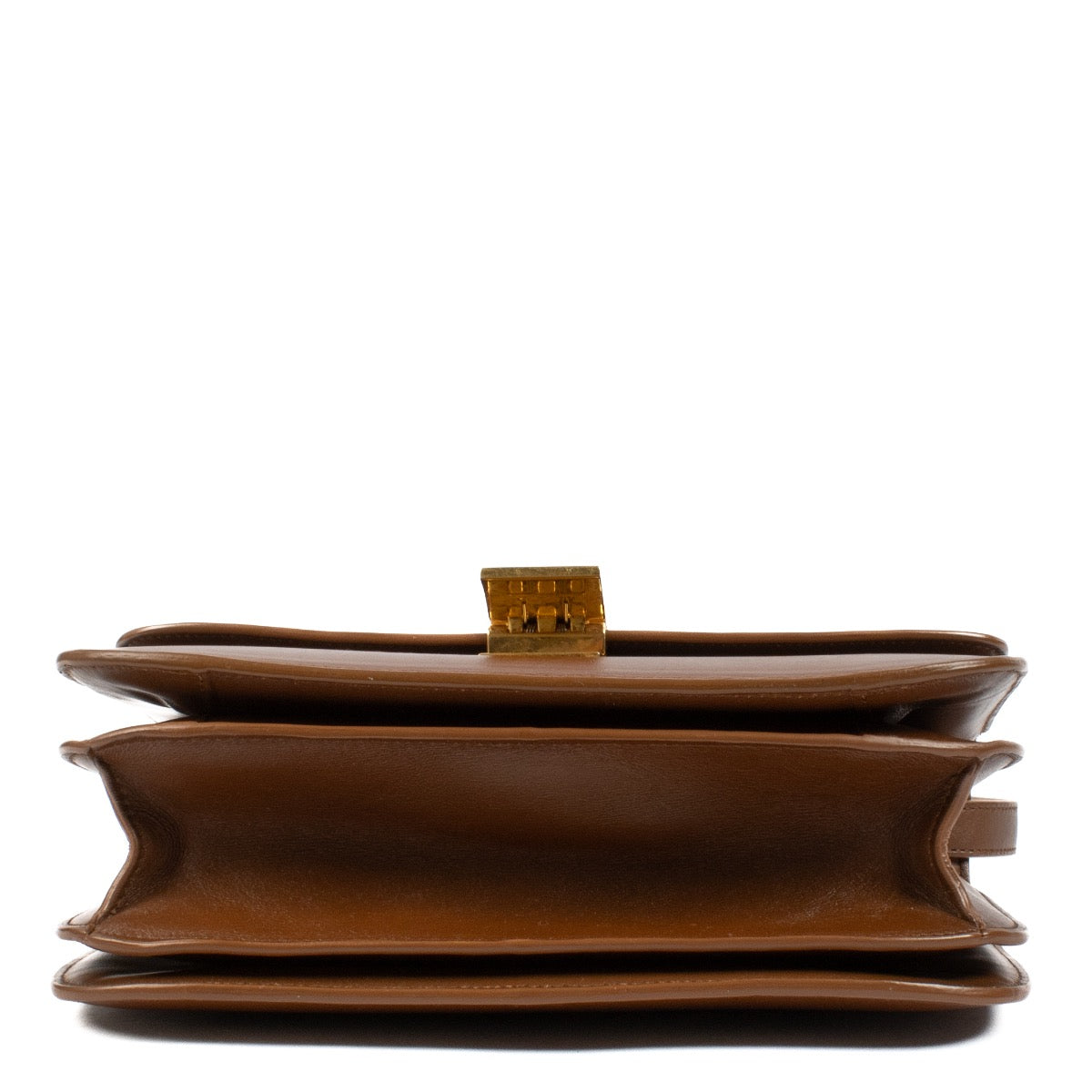 shop 100% authentic second hand Celine Brown Leather Medium Classic Box Bag on Labellov.com