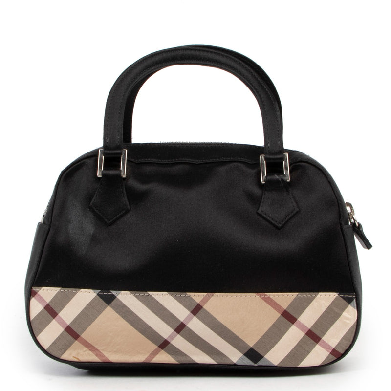 Burberry Black Monogram Top Handle