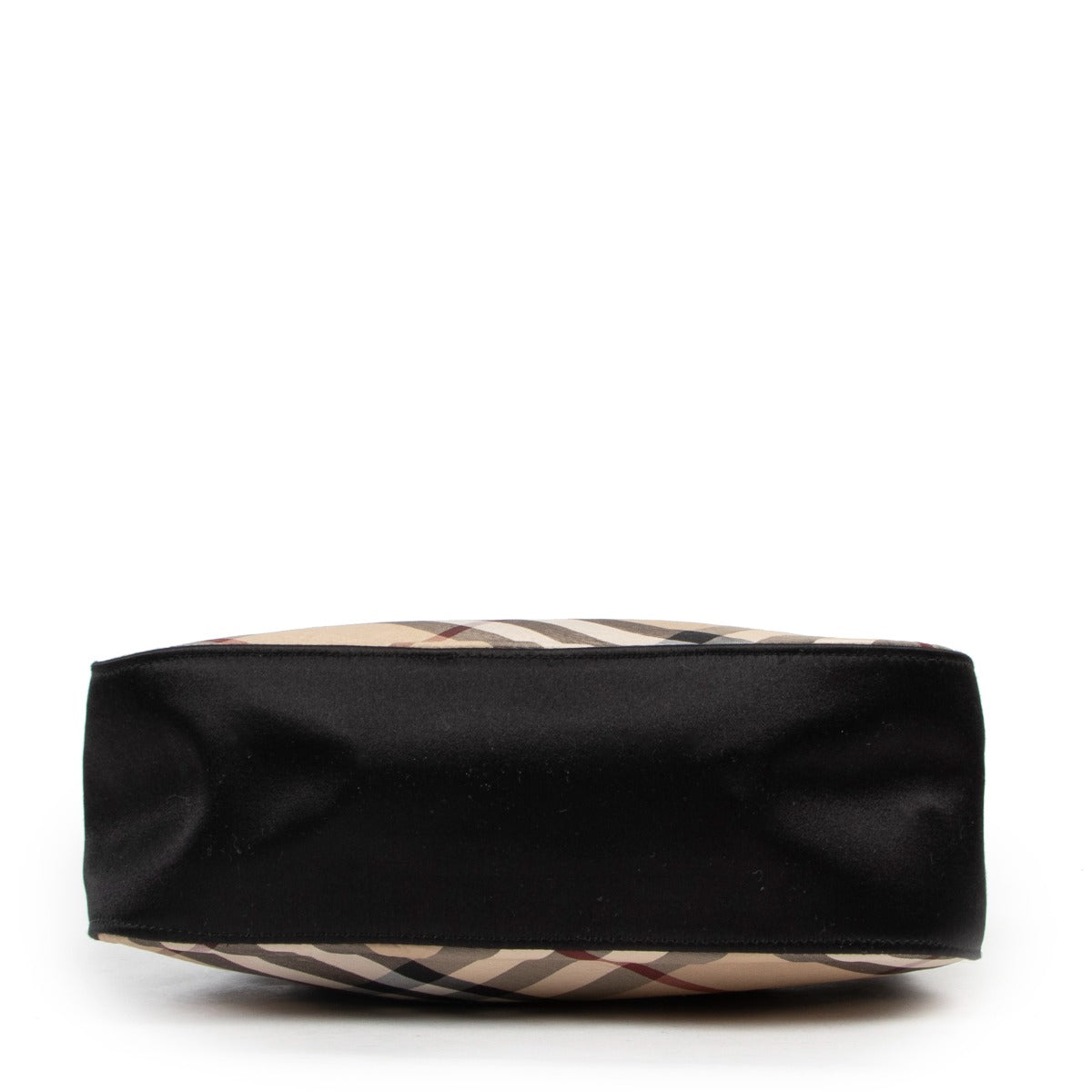 Burberry Black Monogram Top Handle available at Labellov