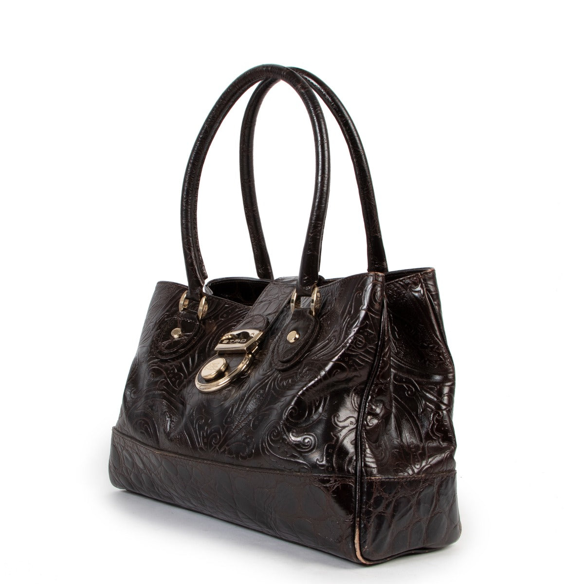 Get this Etro Brown Shoulder Bag at Labellov online or in store for a reasonable price and in good condition.