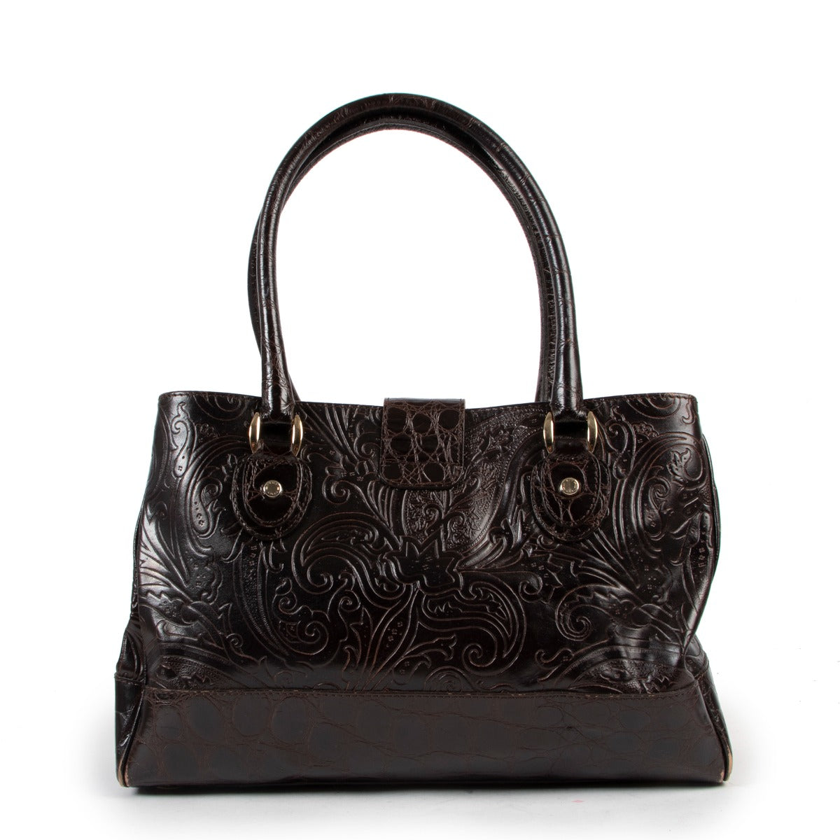 Get this Etro Brown Shoulder Bag at Labellov online or in store for a reasonable price and in good condition.