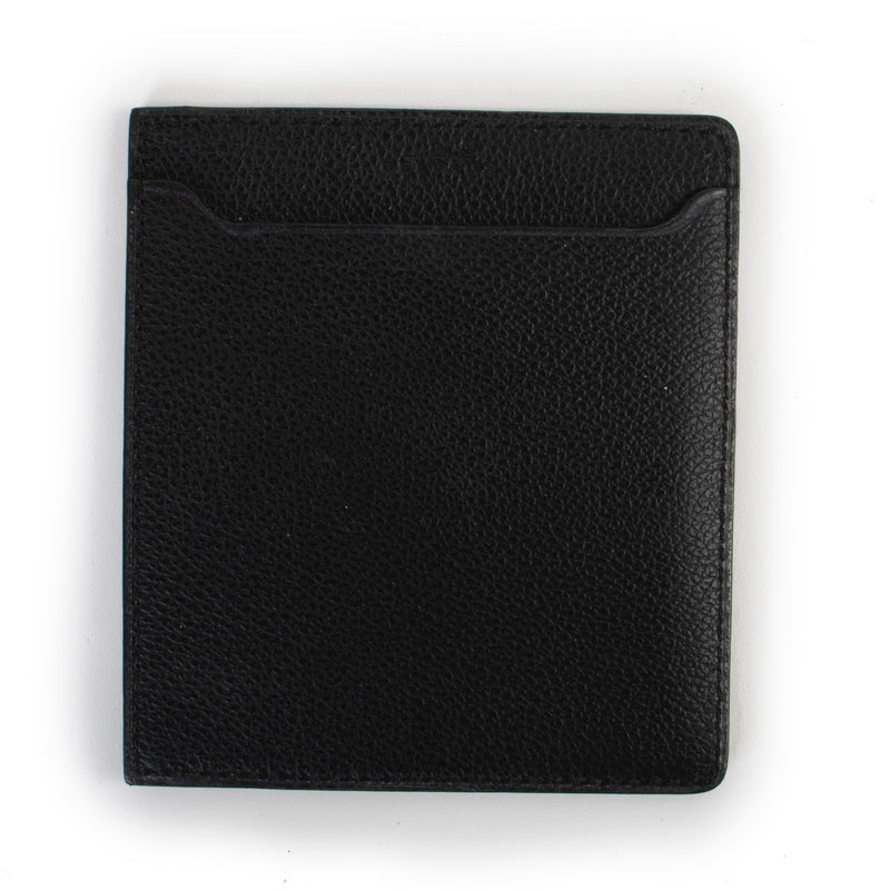 Delvaux Black Leather Card Holder