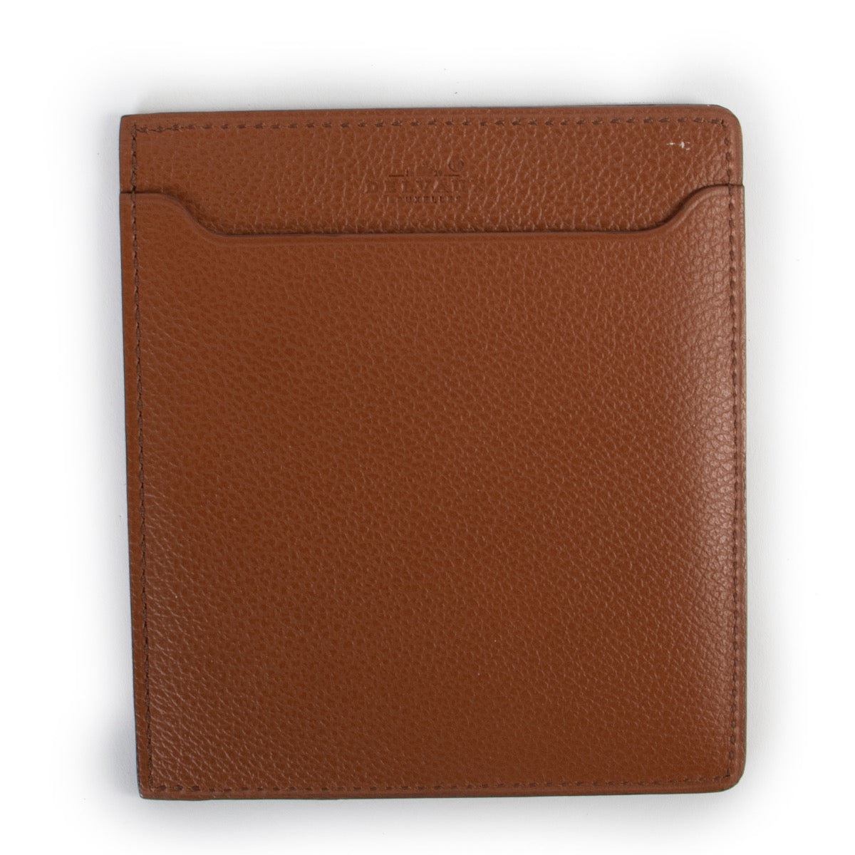 Buy online an authentic second hand Delvaux Cognac Card Holder in very good condition at Labellov in Antwerp