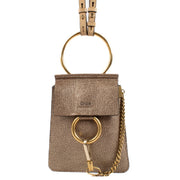 shop 100% authentic second hand Chloé Gold Mini Fave Bracelet Bag on Labellov.com