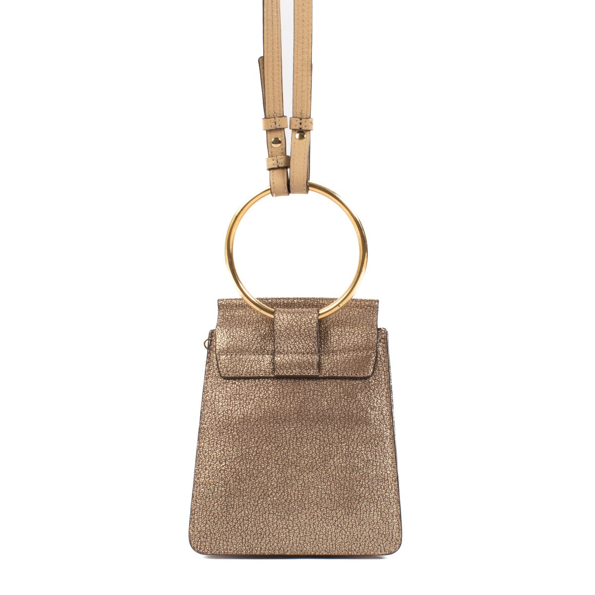 shop 100% authentic second hand Chloé Gold Mini Fave Bracelet Bag on Labellov.com