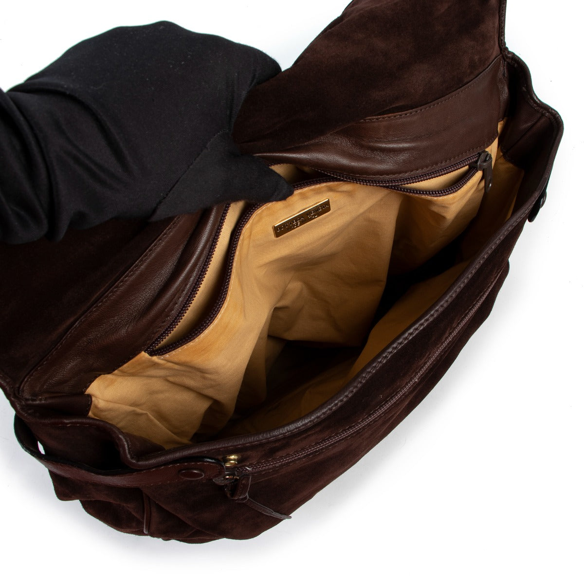 Bottega Veneta Brown Crossbody intrecciato weave