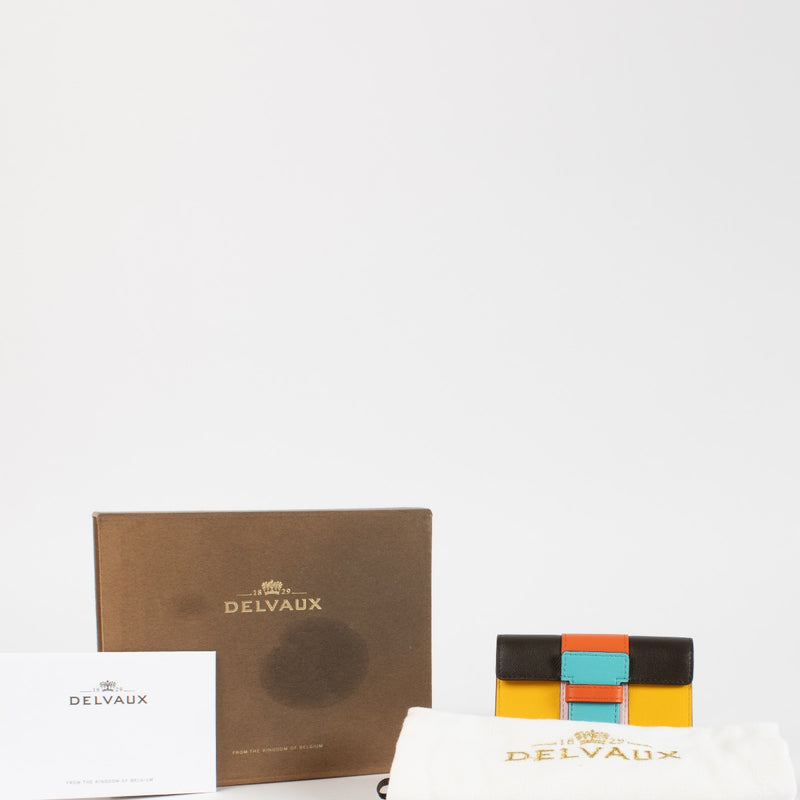 authentic preloved Multicolor Delvaux Wallet on Labellov.com