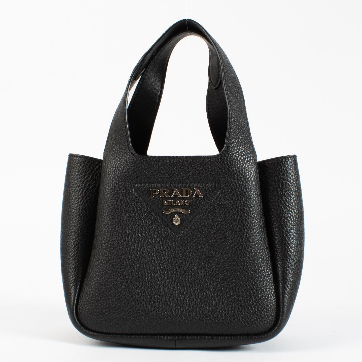 authentic preloved Prada Black Mini Tote Bag on Labellov.com