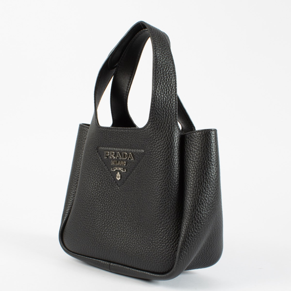 authentic preloved Prada Black Mini Tote Bag on Labellov.com