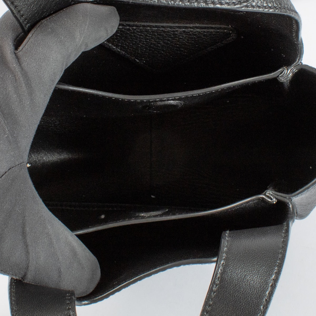 authentic preloved Prada Black Mini Tote Bag on Labellov.com