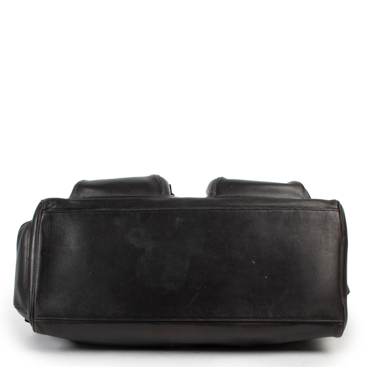 Delvaux Coquin Poches Black Bridon Shoulder Bag