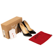 Christian Louboutin Black Patent Calf Pigalle 100 Pumps
