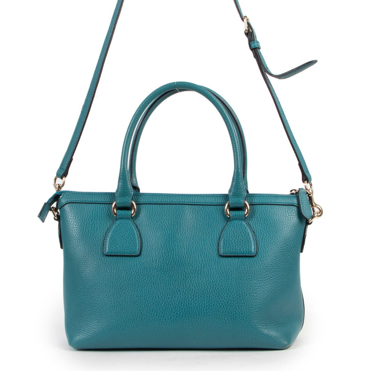 Gucci Teal GG Charm Schoudertas