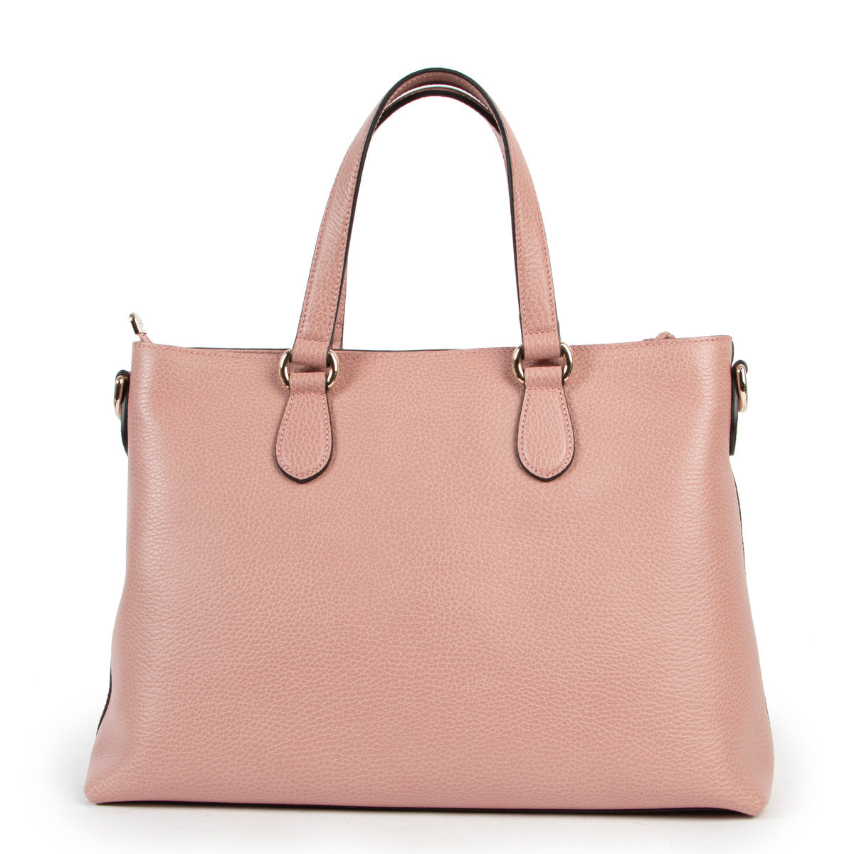 Sac cabas Gucci convertible Bambou Tassel grand rose poudré